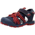 thumbnail image 1 of Ahannie Boys Breathable Fisherman Sandals, Closed Toe Red, 4, 1 of 7