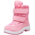 thumbnail image 1 of Ahannie Toddler Boys Girls Snow Boots,Kids Warm Insulated Winter Outdoor Boots, 1 of 6