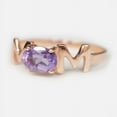 thumbnail image 1 of Ahansh Jewels Amethyst Oval Ring for Mother's Day Gift or Daily Wear 925 Sterling Silver, 1 of 5