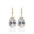thumbnail image 1 of Ahansh Jewels Pear Cut Moissanite Drop Dangle Earring For Women's 925 Sterling Silver, 1 of 5