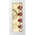 thumbnail image 1 of Ahava 13x32 White Modern Wood Framed Museum Art Print Titled - Avant-Garde I, 1 of 4