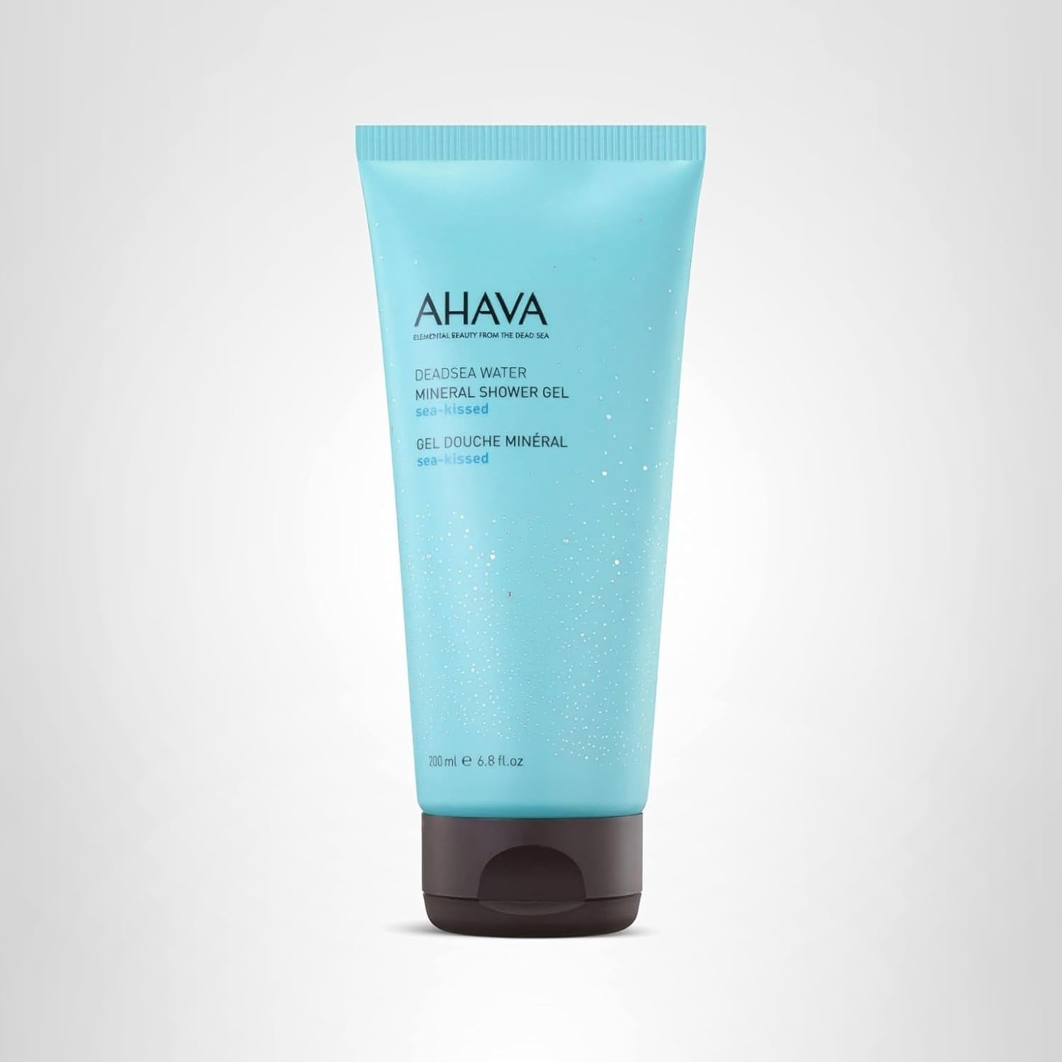 AHAVA Dead Sea Water Mineral Shower Gel, Sea-Kissed - Refreshes & Relaxes, Washes Away Dirts & Impurities, Enriched with Exclusive Mineral Blend of Dead Sea, Osmoter & Zinc, 6.8 Fl.Oz