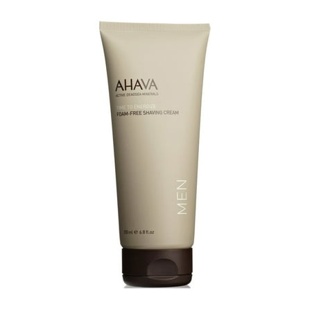 Ahava Time To Energize Foam-Free Shaving Cream for Men, 6.8 Oz