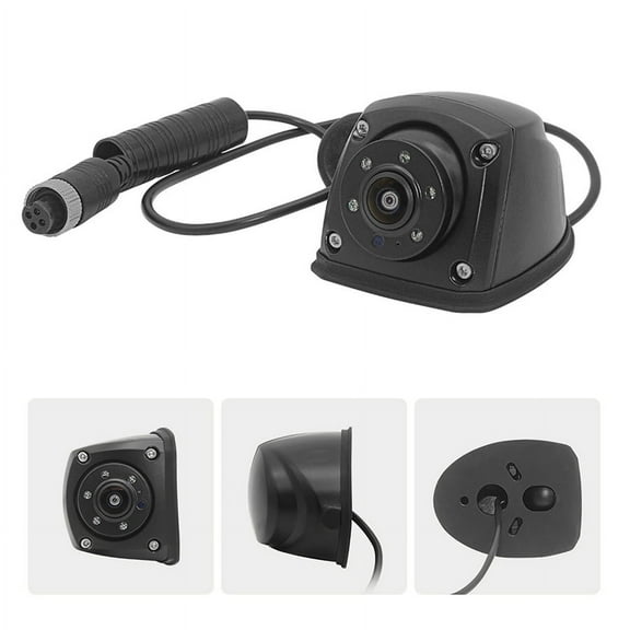 Ahd Side Mounted Side View Camera Without Parking Line, (The Reversing Ruler Line Shown Comes With The Ahd Monitor)