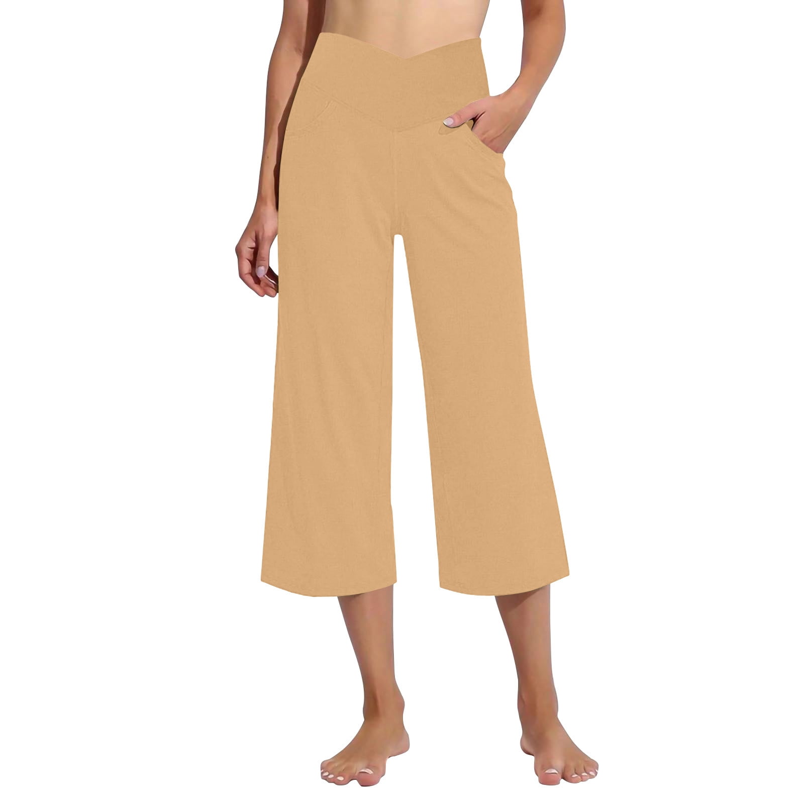 Pantalones De Mujer Con Lentejuelas Y Corte Campana - Cintura Alta Elástica, Estilo Clubwear Y Calle, Varios Colores