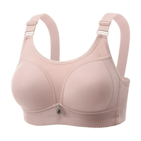 Ahdbta Minimizer Bra for Women Full Coverage Bras Unlined No Underwire Comfort Unpadded Wirefree T Shirt Bra for Daily Wear