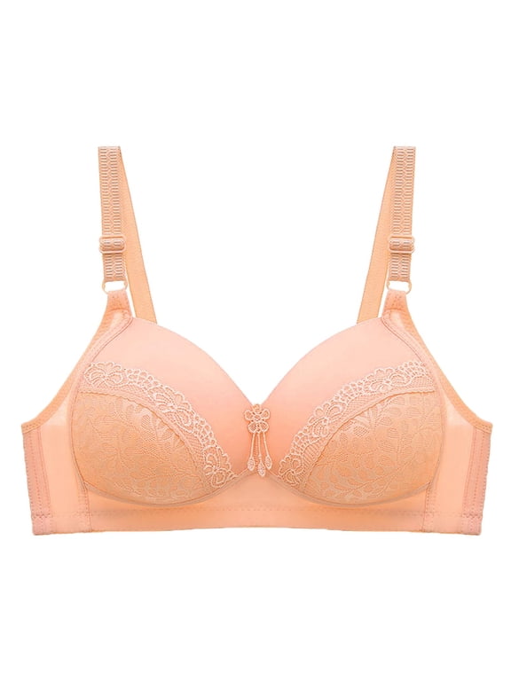 No Underwire Bras for Women Full Support Comfort T-Shirt Bra Wirefree Everyday Push Up Bralettes