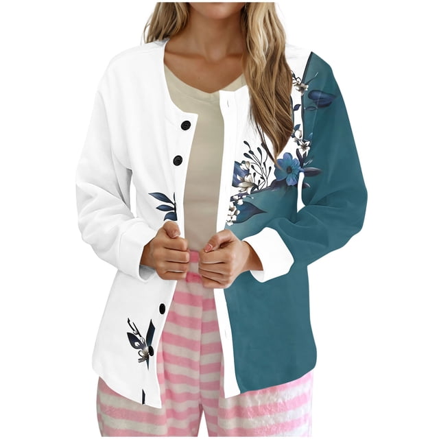 Women Longline Front Open Tired Jacket