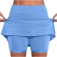 thumbnail image 1 of Ahdbta Tennis Skorts Skirts for Women Golf Athletic Activewear Skorts Mini Summer Workout Running Short with Pockets, 1 of 6