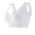 thumbnail image 1 of Ahdbta Women's Front Closure Sports Bra Seamless Wirefree Post-Surgery Bra High Impact Padded Racerback Workout Gym Yoga Bras Plus Size, 1 of 9