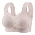 thumbnail image 1 of Ahdbta Women's Minimizer Bras Comfort Cushion Strap Wirefree Full Coverage Large Bust Non-Padded Bra Lace Push Up T-Shirt Bra, 1 of 4