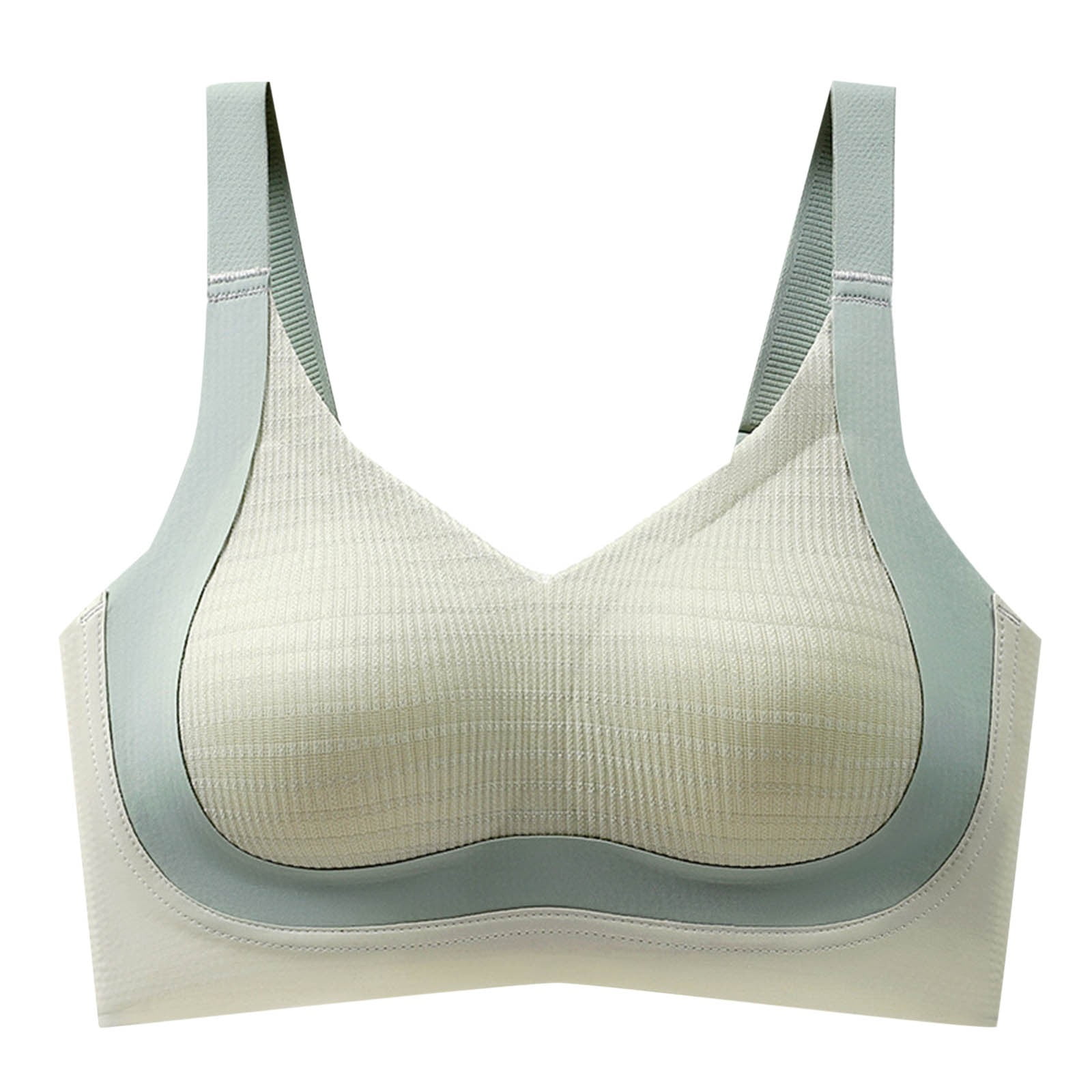 Ahdbta Women's Seamless Bras No Underwire Smoothing Push Up Bras Soft ...