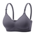 thumbnail image 1 of Ahdbta Women's Wireless Bras Full Coverage Seamless Supportive Push Up T-Shirt Bra Soft Comfort Non Padded Everyday Bralettes, 1 of 4