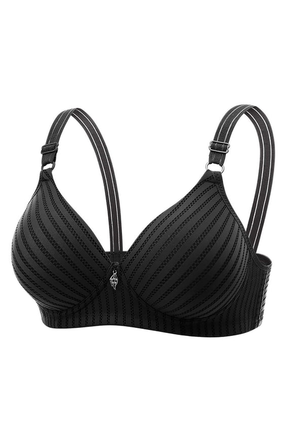 Womens Comfortable Bra Push Up Bras Wireless Support Lift Brassiere Full Coverage Seamless Everyday Bras