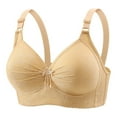 thumbnail image 1 of Ahdbta Womens Wireless Bras Full Coverage Comfortable Seamless Everyday Bras Soft Non-Padded Support Push Up T-Shirt Bras, 1 of 4