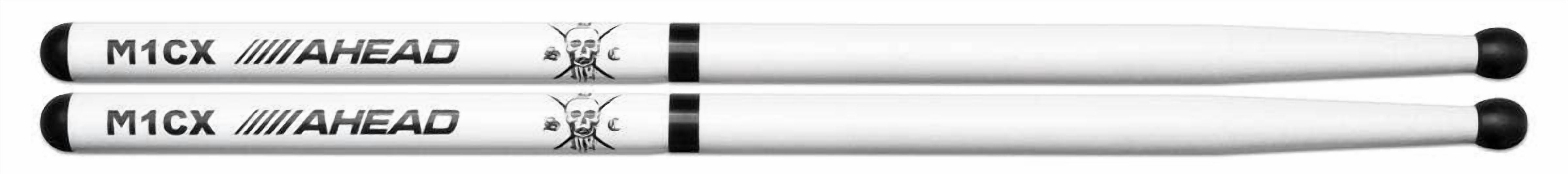 Ahead Marching SDC Drum Sticks White 17 in.