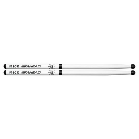 Ahead Marching SDC Drum Sticks White 17 in.