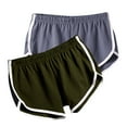thumbnail image 1 of AherBiu 2pc Pajamas Shorts for Women Comfy Bottom Yoga Shorts Elastic Waist Running Sweatshorts, 1 of 2