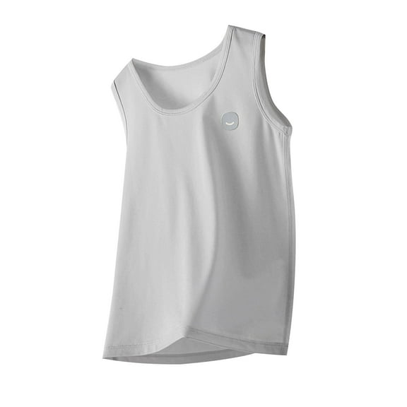 AherBiu Baby Clothes Gender Neutral Summer Tank Tops Comfy Sleeveless Undershirt Crewneck Camisole Tshirts