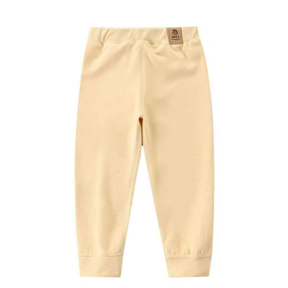 AherBiu Baby Clothes Unisex Roomy Fitting Cotton Newborn Boys Girls Pants Fall Winter Warm Infant Trousers