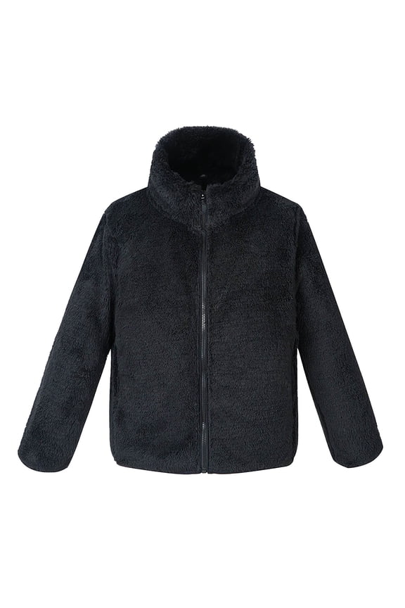 Baby Jacket Fleece Zip up Winter Warm Toddler Boys Jackets Soft Comfy Coat Outerwear with Pockets