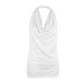 thumbnail image 1 of AherBiu Backless Tank Tops for Women Cowl Neck Sleeveless Dressy Casual Loose Shirts Blouse Tanks, 1 of 3
