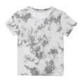 thumbnail image 1 of AherBiu Boys Summer Clothes Short Sleeve Tops Tie-Dye Tees Basic Comfy Casual Loose Kids Teens T-Shirt, 1 of 5