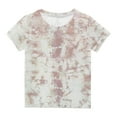 thumbnail image 1 of AherBiu Boys Summer Clothes Short Sleeve Tops Tie-Dye Tees Basic Comfy Casual Loose Kids Teens T-Shirt, 1 of 5