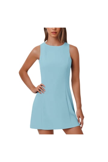 blue dress business casual Blondie Nites 4720Bn Long Prom Dress main image 0