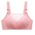 thumbnail image 1 of AherBiu Everyday Bras for Women Wireless Bra Mesh Full Coverage Push-Up Adjusatble Strap Dailywear Bralettes, 1 of 6