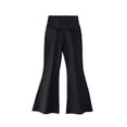 thumbnail image 1 of AherBiu Girls Flare Leggings Elastic High Waisted Stretch Bell Bottom Dancing Yoga Pants for Kids Teens(3-4 Years,Black), 1 of 8