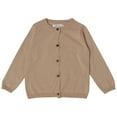 thumbnail image 1 of AherBiu Infant Baby Clothes Button down Cardigan Long Sleeve Tops Toddler Girls Clothes Open Front Outwear, 1 of 2
