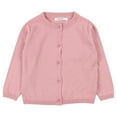 thumbnail image 1 of AherBiu Infant Baby Clothes Button down Cardigan Long Sleeve Tops Toddler Girls Clothes Open Front Outwear, 1 of 2
