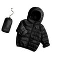thumbnail image 1 of AherBiu Infant Baby Clothes Lightweight Puffer Jackets for Boys Girls Zip up Hooded Quilted Winter Coats Outwear, 1 of 3