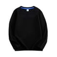 thumbnail image 1 of AherBiu Kids Tops for Boy Girl Crew Neck Sweatshirt Long Sleeve Pullover Child Basic Tops Tees Solid Color, 1 of 3