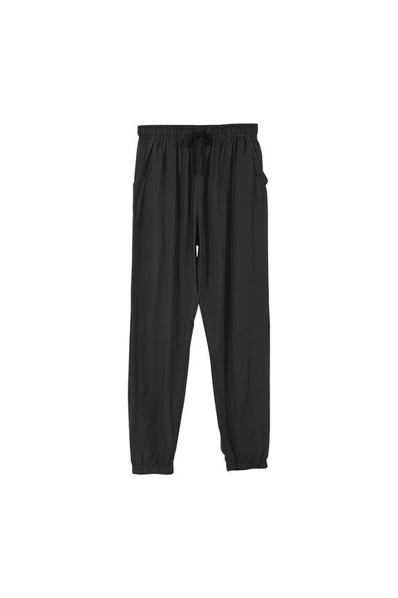 Pajama Pants for Women Elastic High Waisted Comfy Lightweight Sleepwear Cinch Bottom Trousers