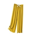 thumbnail image 1 of AherBiu Pajama Pants for Women Elastic Waist Comfy Loose Sleepwear Homewear Lounge Trousers Slacks, 1 of 7