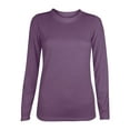 AherBiu Pajama Tops for Women Long Sleeve Comfy T Shirts Crewneck Basic
