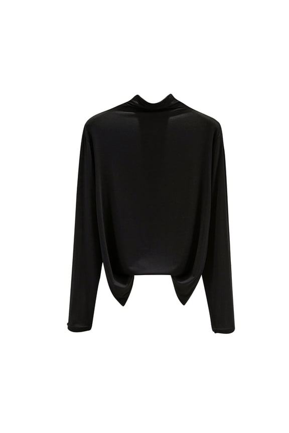 Pajama Tops for Women Long Sleeve High Neck Comfy Layer T Shirts Sleepwear Tees Undershirt