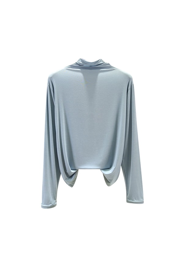 Pajama Tops for Women Long Sleeve High Neck Comfy Layer T Shirts Sleepwear Tees Undershirt