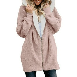 Oversized Cardigan Ae Fuzzy Teddy Sherpa Cardigan Hueook Women