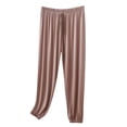 thumbnail image 1 of AherBiu Plus Size Pajama Pants for Women Elastic Waisted Comfy Fitting Sleepwear Stretch Bottoms Pants, 1 of 9