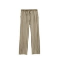 thumbnail image 1 of AherBiu Plus Size Pants for Women Straight Wide Leg Summer Casual Loose Lounge Trousers with Pockets, 1 of 2