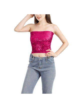 新品❤︎ラメ　Sサイズ　Off Shoulder Glitter Tee　ピンク Glitter Off The Shoulder Top
