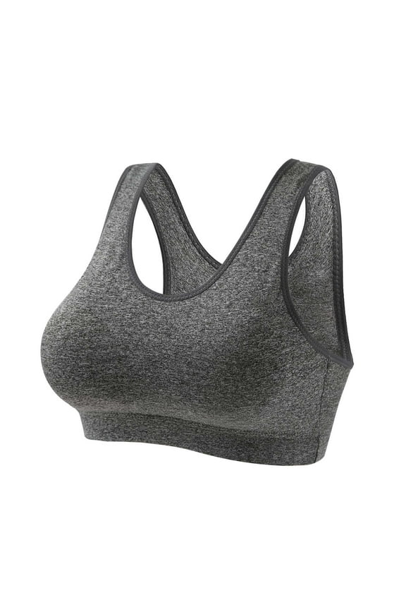 Sports Bras for Women High Support Racerback Cami Tank Tops Full Coverage Workout Clothes for Women