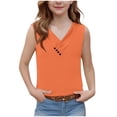 thumbnail image 1 of AherBiu Summer Tank Tops for Girls Kids Teens Sleeveless V Neck Top Tees Shirts Casual Comfy Camisole, 1 of 6