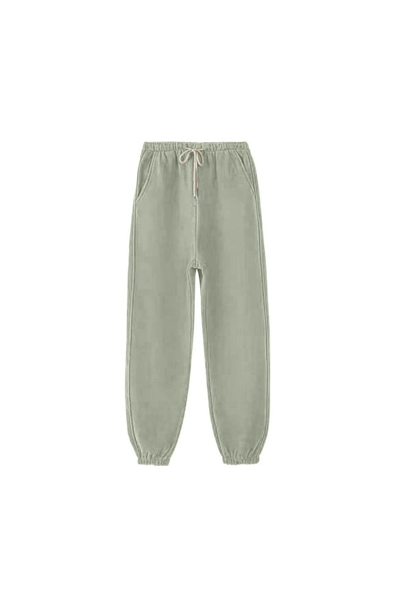 Sweatpants for Women Fleece Lined Thermal Warm Joggers Cinch Bottom Pants Winter Athletic Trousers