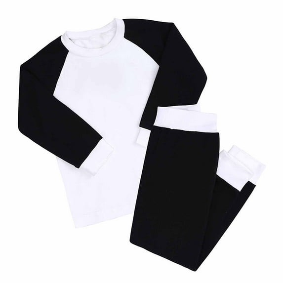 AherBiu Sweatsuits for Baby Girls Boys Long Sleeve Crewneck Top Pants Comfy 2 Piece Sets Toddler Kids Spring Outfits