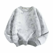 AherBiu Toddler Girls Sweatshirt Crewneck Long Sleeve Fall Pullover Casual Tie-Dyeing Kids Sweatshirts
