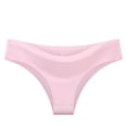 thumbnail image 1 of AherBiu Underwear for Women Seamless No Show Low Rise Ladies Panties Breathable Comfort Everyday Briefs, 1 of 6